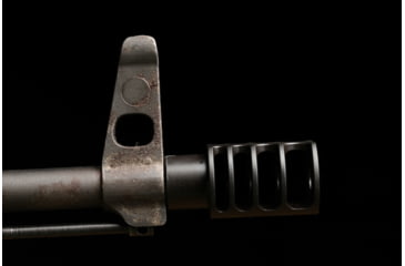 Image of JMac Customs 4C 14-1LH 4-Port Muzzle Brake, Black Nitride, RRD-4C-14