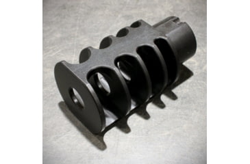 Image of JMac Customs 4C 14-1LH 4-Port Muzzle Brake, Black Nitride, RRD-4C-14