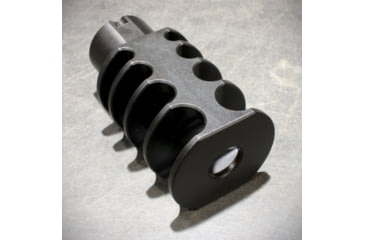 Image of JMac Customs 4C 14-1LH 4-Port Muzzle Brake, Black Nitride, RRD-4C-14