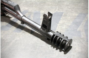Image of JMac Customs 4C 14-1LH 4-Port Muzzle Brake, Black Nitride, RRD-4C-14