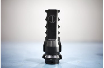 Image of JMac Customs 4C 14-1LH 4-Port Muzzle Brake with KeyMount, Black Nitride, RRD-4C-14F-KM