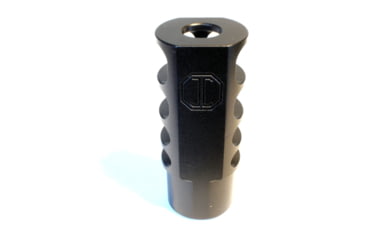 Image of JMac Customs 4C 14-1LH Slim 4-Port Muzzle Brake, Black Nitride, RRD-4C-14-S