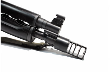Image of JMac Customs 4C 26-1.5LH 4-Port Muzzle Brake, Black Nitride, Black, RRD-4C-26