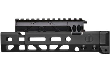 Image of JMac Customs 7.72 KUSA KP9 Handguard w/o Sling Loop - Optimal with KPR9 Gas Tube, Black, 7.72in, HGAKM772LH