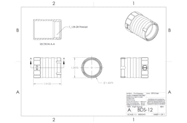 Image of JMac Customs BDS-12 Blast Diversion Shield, Alpha, BDS-12