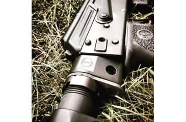 Image of JMac Customs Buffer Tube Adapter for 4.5mm Folding AKs, Hard Coat Anodized, Black, MOD-2-4.5