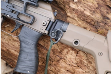 Image of JMac Customs Buffer Tube Adapter for 4.5mm Folding AKs, Hard Coat Anodized, MOD-2-4.5