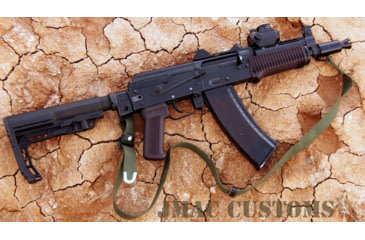 Image of JMac Customs Buffer Tube Adapter for 4.5mm Folding AKs, Hard Coat Anodized, MOD-2-4.5