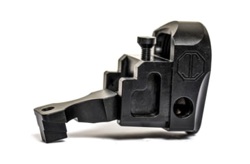 Image of JMac Customs Buffer Tube Adapter for AKM Stamped Receiver, Hard Coat Anodized, Black, M4-AKM