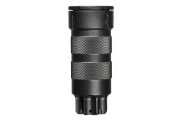 Image of JMac Customs FRD-14F Flash Reduction Device w/ Cone, M14x1L, 9mm Cone, Black, FRD-14F-13.7-20+FC-X20