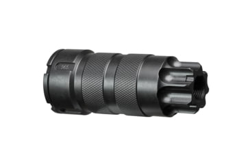 Image of JMac Customs FRD-28S Flash Reduction Device w/ Cone, 1/2-28, 5.56 Cone, Black, FRD28S13720FCX20556