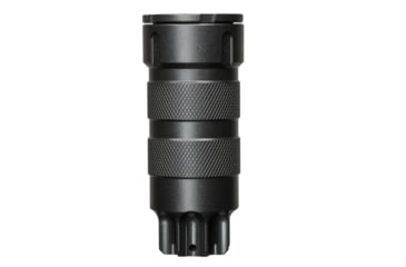 Image of JMac Customs FRD-28S Flash Reduction Device w/ Cone, 1/2-28, 5.56 Cone, Black, FRD28S13720FCX20556