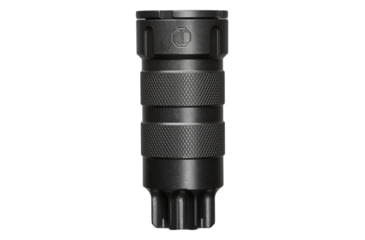 Image of JMac Customs FRD-28S Flash Reduction Device w/ Cone, 1/2-28, 5.56 Cone, Black, FRD28S13720FCX20556