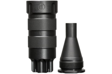 Image of JMac Customs FRD-28S Flash Reduction Device w/ Cone, Black, 5.56, FRD28S13720FCX20556