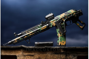 Image of JMac Customs GBC-13 Gas Block without Detent Hole, Black Nitride, GBC-13-WO