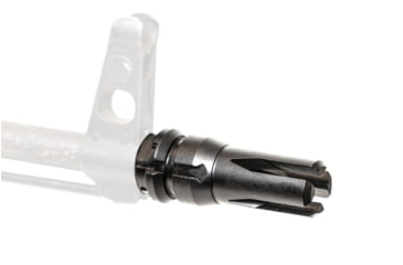 Image of JMac Customs GFH Face KeyMount - KeyMicro Muzzle Device, 14-1LH Thread, Black, GFH-14F-KM