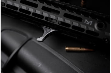 Image of JMac Customs HRD MLOK Handstop, Hard Coat Anodized, Black, HRD-1