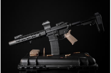 Image of JMac Customs HRD MLOK Handstop, Hard Coat Anodized, HRD-1