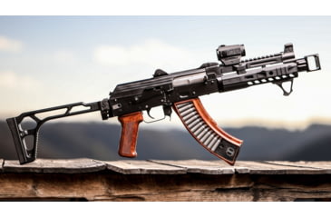 Image of JMac Customs LAF 26-1.5LH Flash and Sound Enhancing Muzzle Brake, Black Nitride, LAF-26