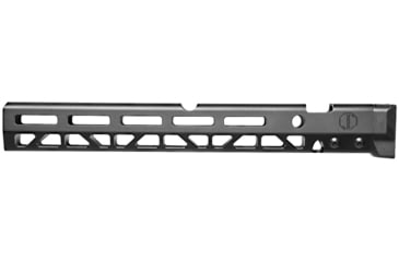 Image of JMac Customs MMS 11.8in Optimal 13.7 / 14.5 Pin/Weld AK Handguard w/o Sling Loop Cut, Black, MMSAKHndgrdwoSngLpC