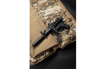 Image of JMac Customs SS-8RP Stock JMac 1913 Folding Mech w/Rubber Butt Pad, Black, SS-8RP+FM-SM-1913