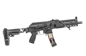 Image of JMac Customs ST-6 Skeletonized Tube, 6in, Black, ST-6