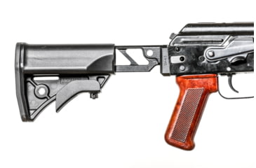 Image of JMac Customs ST-6 Skeletonized Tube for 4.5mm Folding AKs, 6in, Black, ST-6+SM-4.5