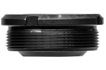 Image of JMac Customs Taper Mount Suppressor Adapter, HUB Low Profile Stainless, Black, TA-90T-X37