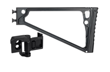 Image of JMac Customs TS-8 w/ 1913 Folding Mech, Black, TS-8P+FM-SM-1913