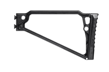 Image of JMac Customs TS-8RP Triangle Stock 8'' w/ Rise, Black, TS-8RP