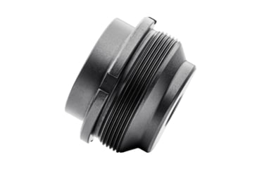 Image of JMac Customs Zero-24F-X37 Muzzle Device Fits BDS-37-EXT, 24-1.5RH/1.375-24 Thread, Black, Zero-24F-X37+BDS-37-EXT