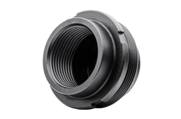 Image of JMac Customs Zero 24F-X37 Mount w/ Extended 37 Blast Diversion Shield, Matte Black, Zero-24F-X37+BDS-37-EXT