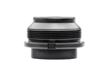 Image of JMac Customs Zero 24F-X37 Mount w/ Extended 37 Blast Diversion Shield, Matte Black, Zero-24F-X37+BDS-37-EXT