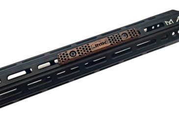 Image of JMK 3-Slot M-LOK Mounted Rail Panel, Honeycomb w/ Logo, ML3S04
