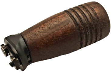 Image of JMK Wood Vertical Foregrip Assembly, Grooved, M-LOK, Standard Mini A3 Base, VFG-MA02