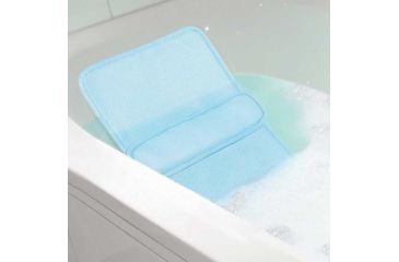 Image of JOBAR Home Spa Bath Lumbar Cushion, Blue JB7548