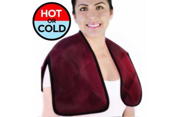 Image of JOBAR Hot/Cold Comfort Wrap, Red JB5449