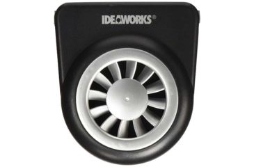 Image of JOBAR Solar Auto Fan Vent, Black JB7413