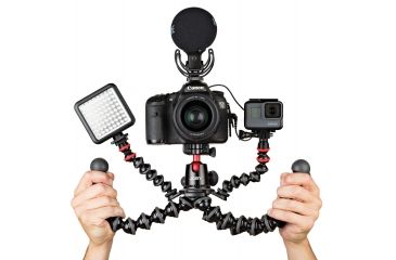 Image of JOBY Gorilla Pod Rig Aluminum Tripod for DSLR Camera and Accessories, Black, JB01522