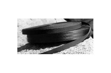 Image of John Howard Company Flat Webbing, Black, 1 in x 300 ft 900297