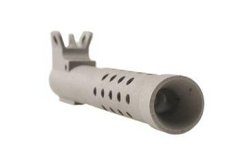 Image of John Masen Co. Black Warrior Muzzle Brake w/Front Sight, Stainless Steel JTM1438S