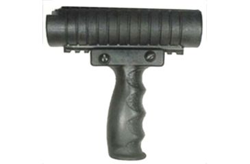 Image of John Masen Co. Tactical Grip w/Rail and Removable Vertical Foregrip for Mossberg 500, Black JTMBW16M