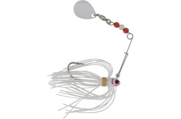 Image of Johnson Beetle Spin R Bait, White 179864