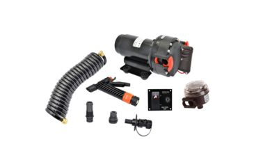 Image of Johnson Pump 5.2 GPM Aqua Jet Washdown Pump Kit w/Hose - 24V 43804
