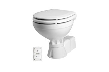 Image of Johnson Pump Aqua T Toilet - Electric - Compact - 12V w/Solenoid 74992