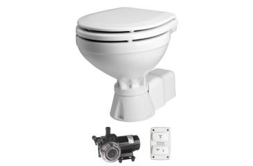 Image of Johnson Pump AquaT Toilet Electric Compact - 12V w/Pump 79337