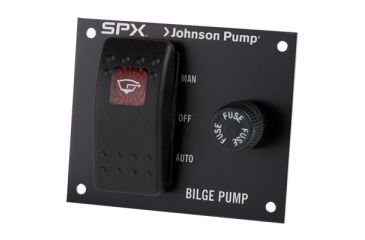 Image of Johnson Pump Bilge Pump 3-way Panel Switch, 12V, 82044