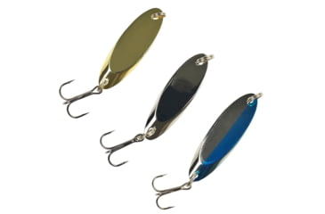 Image of Johnson Splinter Hard Bait Kit, Spoon, 1/12 oz, 1 1/8in / 3cm, Hook Size 12, 3 Hooks, Varies, SPT1/12PKV