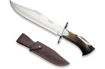 Image of Joker Knives Bowie Knife Stag Horn 9.75in. CN101USA