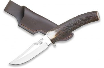 Image of Joker Knives De Monte Knife Stag Horn 3.29in. Blade, 8.38in. Length CC70USA